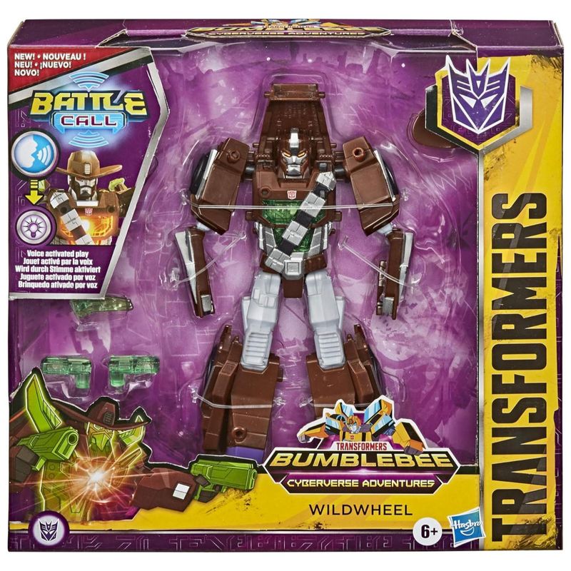 GENERICO - Juguete Figura De Accion Wildwheel Cyberverse Transformer