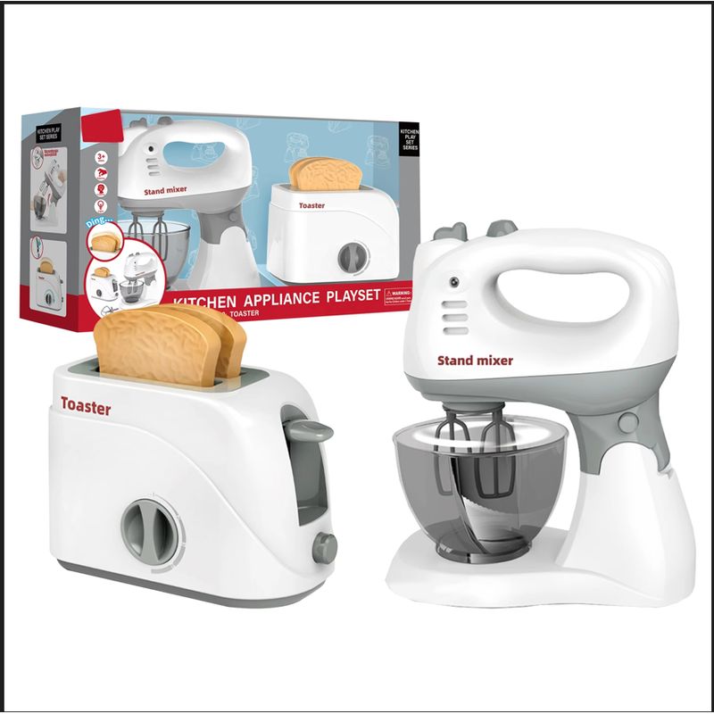 TATEE - juguete para cocina casitas Máquinas de pan y batidoras