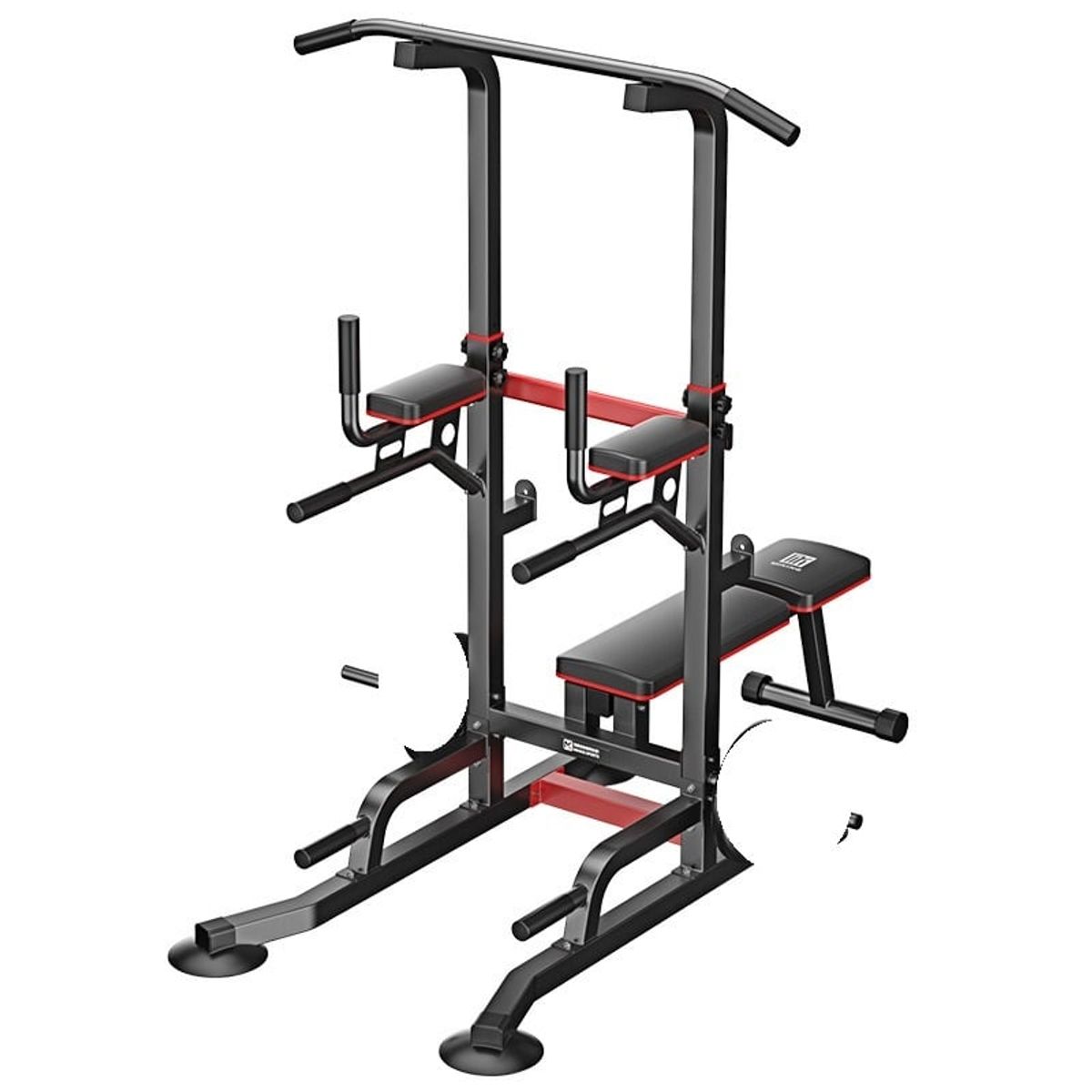 TATEE - Home Gym Multifuncional  Barra Dominadas negro