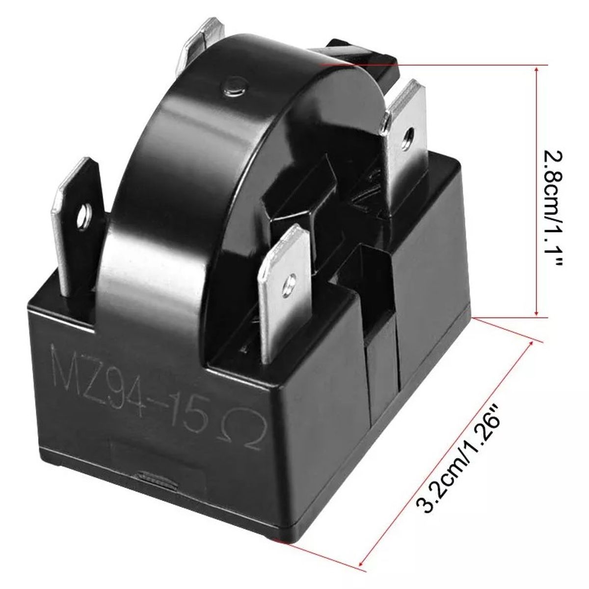 KUANGYE - Relé Ptc Partida Compresor Térmico Refrigerador