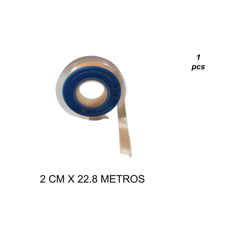 GENERICO - CINTA SATIN 1 PCS 22 M