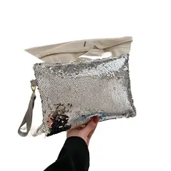 TIOZONEY - Cartera de fiesta Plata