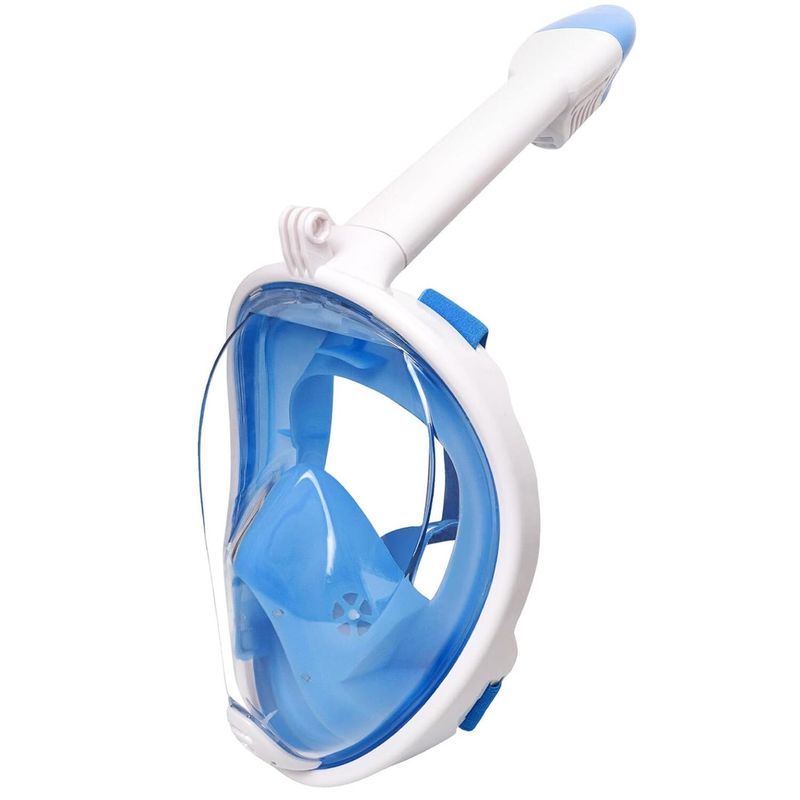 ANENG - Máscara Snorkel Fullface Buceo Antiniebla Soporte Gopro S M