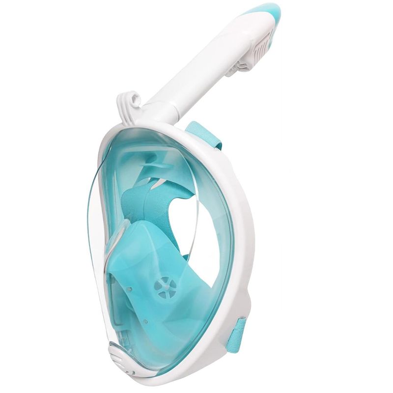 ANENG - Máscara Snorkel Fullface Buceo Antiniebla Soporte Gopro S M