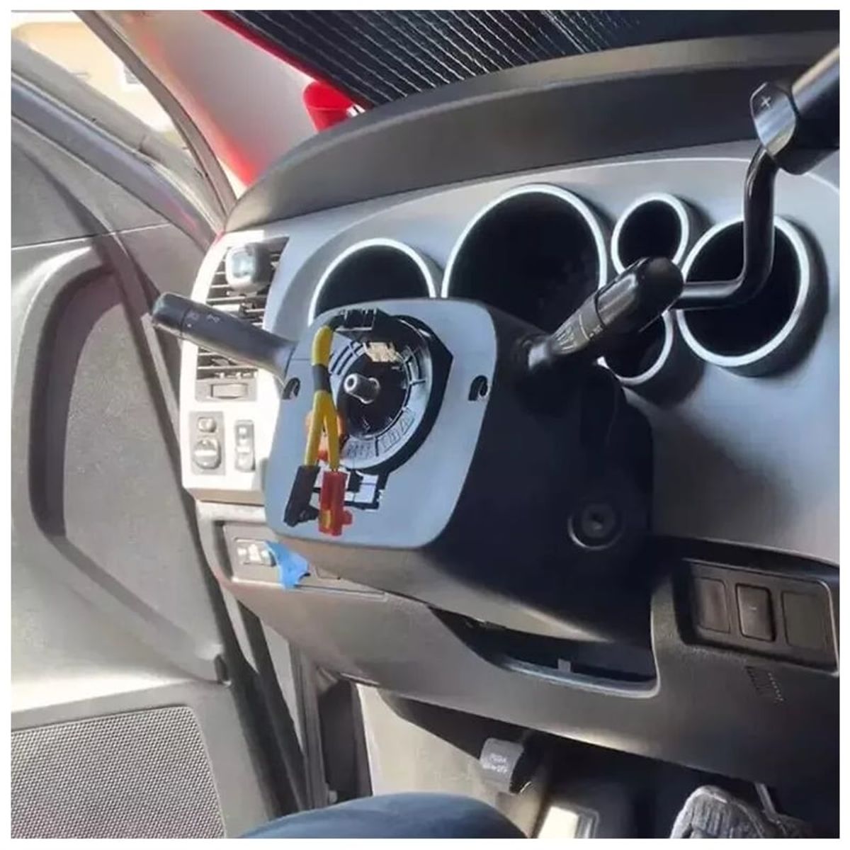 KUANGYE - Clock Spring Cinta Airbag Bocina Para Toyota 4runner Cruiser