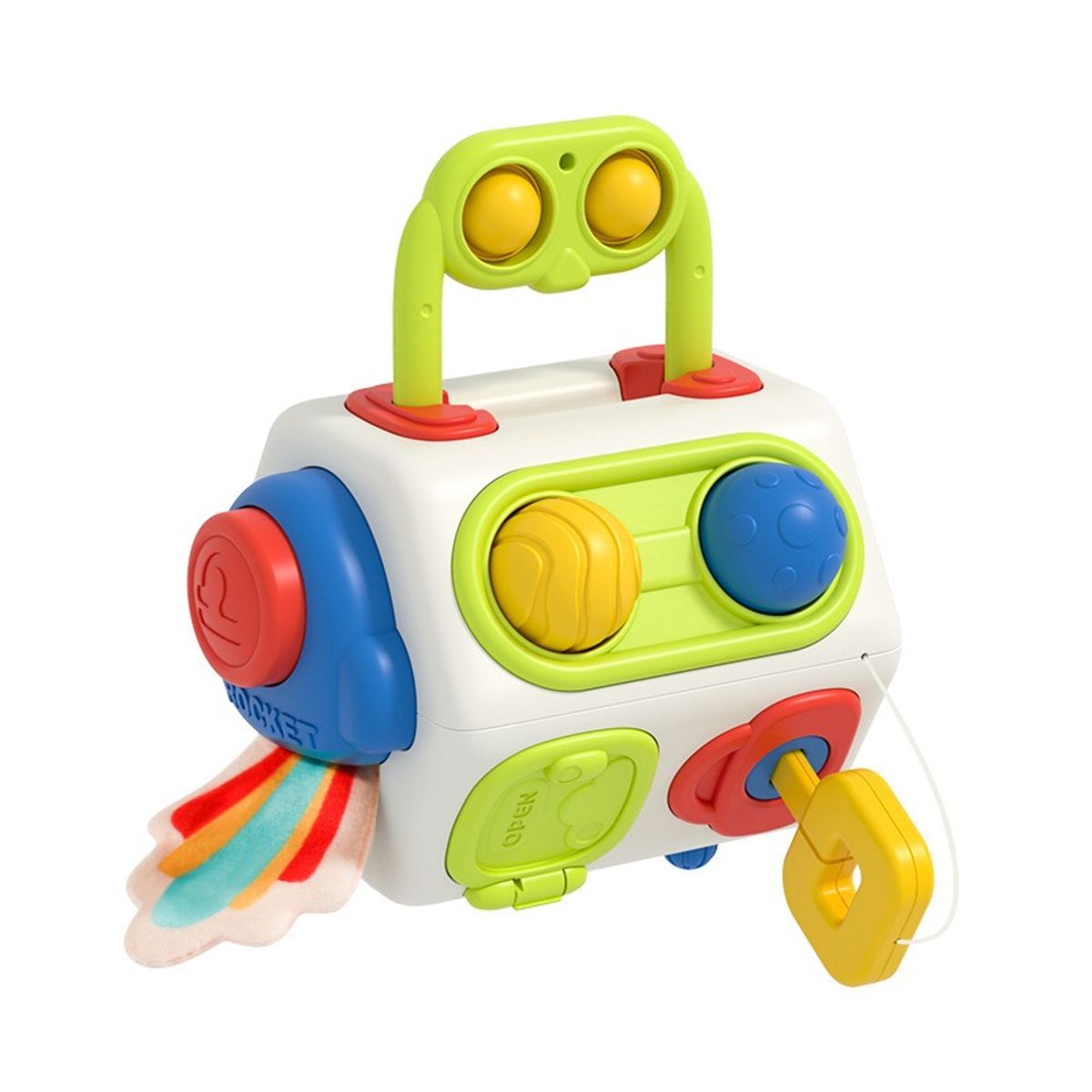 TATEE - Ocho lados cubo de rubik educacional multifuncional juguetes