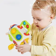TATEE - Ocho lados cubo de rubik educacional multifuncional juguetes