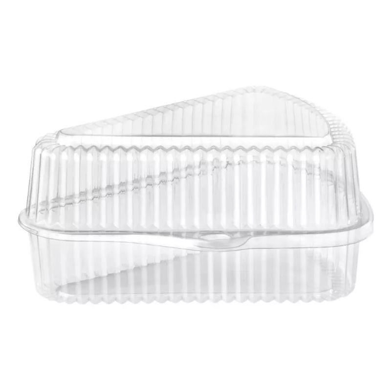 GENERICO - Envase Triangular Para Torta 7187A 13x85x9cm 50 Unidades