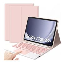 Funda Para Samsung A9 Plus 11 + Teclado Touchpad Español - Rosa