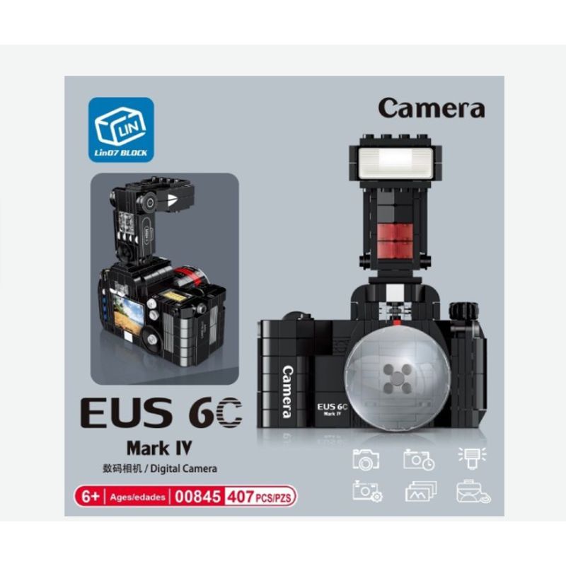 GENERICO - CÁMARA EUS 6C MARK IV 407 PIEZAS PARA ARMAR