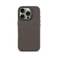 Funda silicona antimicrobial Magsafe iPhone 16 Pro Negro