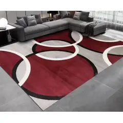 GENERICO - Alfombras Para Living con Diseños Tridimensionales Pro Antideslizante