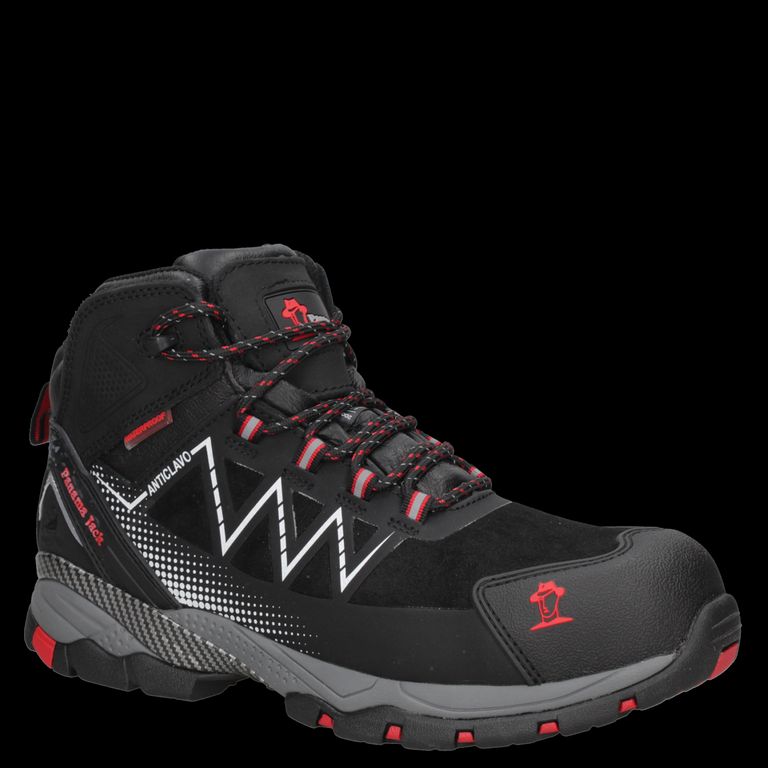 Zapato De Seguridad Hombre Negro Waterproof