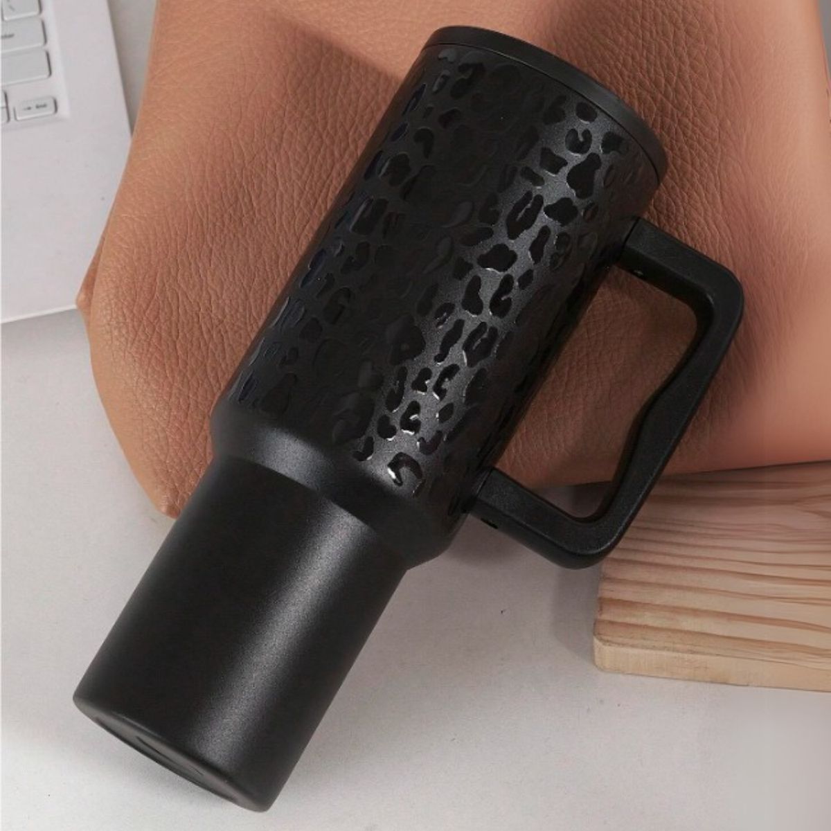 SANTU HOME & DECO - Vaso Térmico Negro Print 1200ml