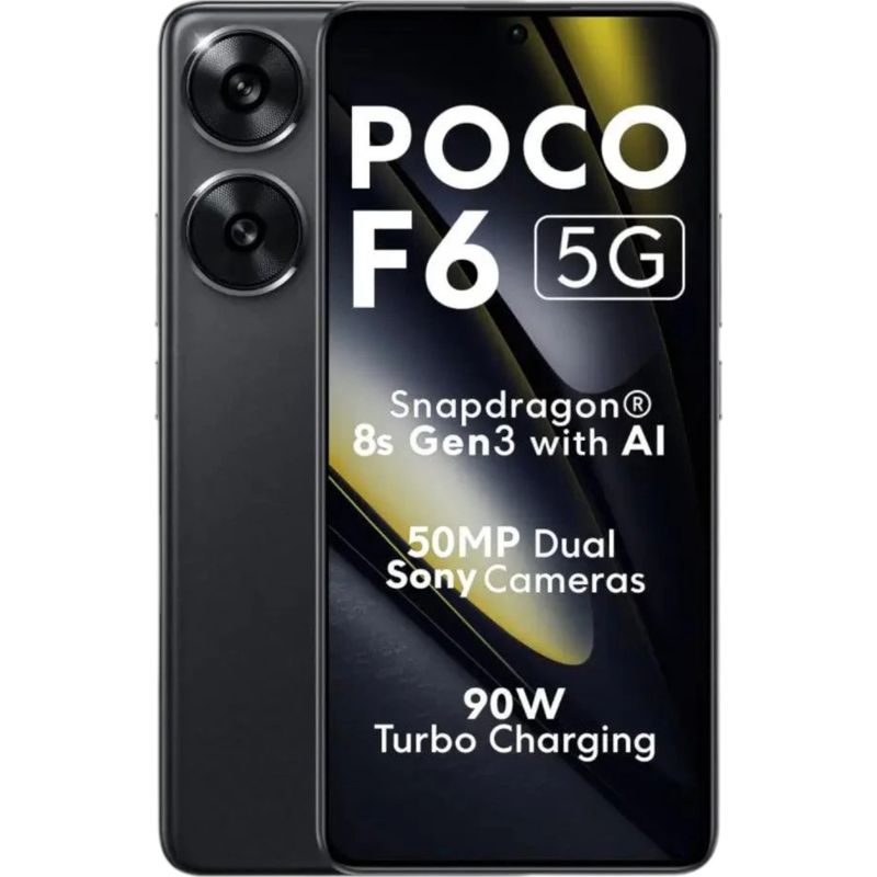 XIAOMI - Xiaomi Poco F6 5G Dual Sim 512Gb Negro 12Gb Ram