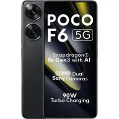 XIAOMI - Poco F6 5G Dual Sim 512Gb Negro 12Gb Ram