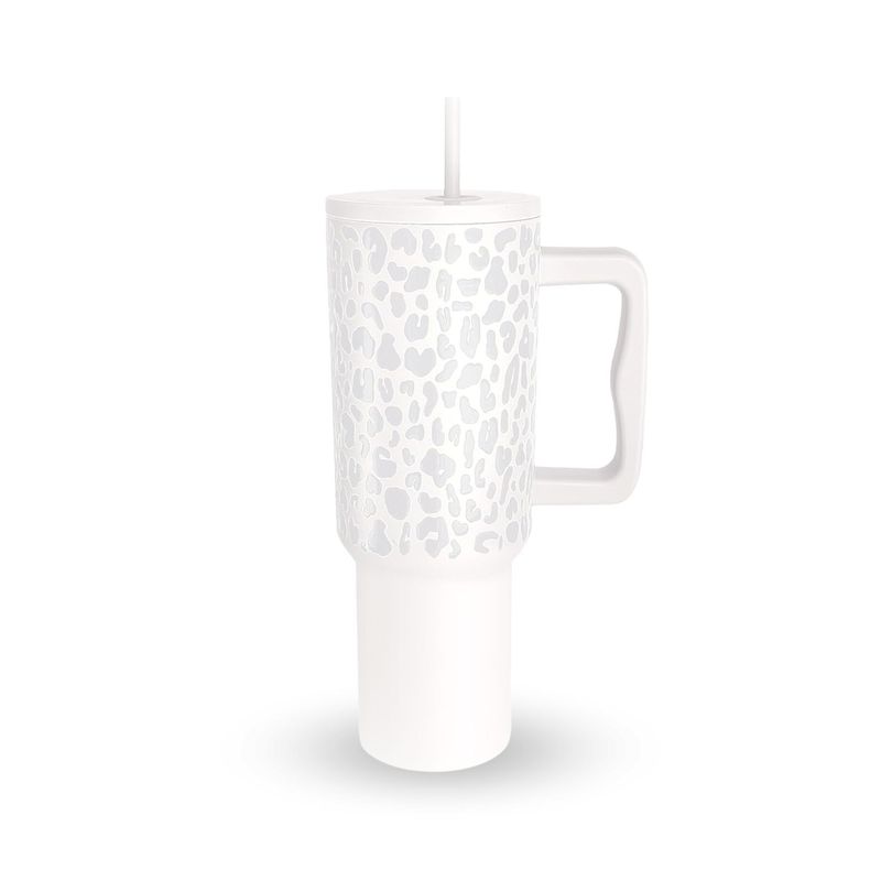 SANTU HOME & DECO - Vaso Térmico Blanco Print 1200ml