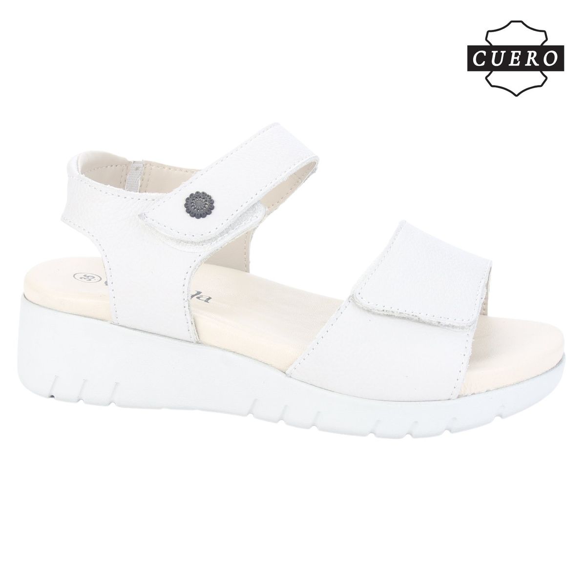CHALADA - Sandalia Mujer Blanco Casual Chalada Raisa-2