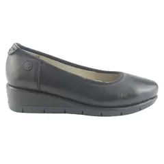 CHALADA - Zapato de Cuero Mujer Calafate-4 Negro Casual