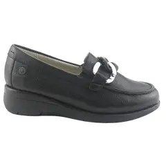 CHALADA - Mocasin Mujer Negro Casual Cala-4