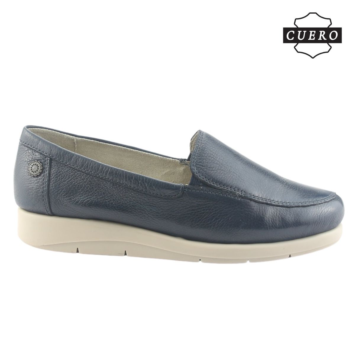 CHALADA - Mocasin Mujer Azul Casual Chalada Cira-1