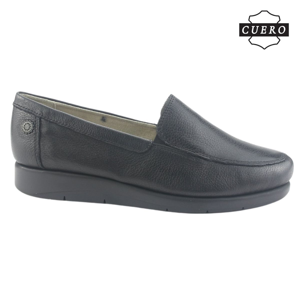 CHALADA - Mocasin Mujer Negro Casual Chalada Cira-1