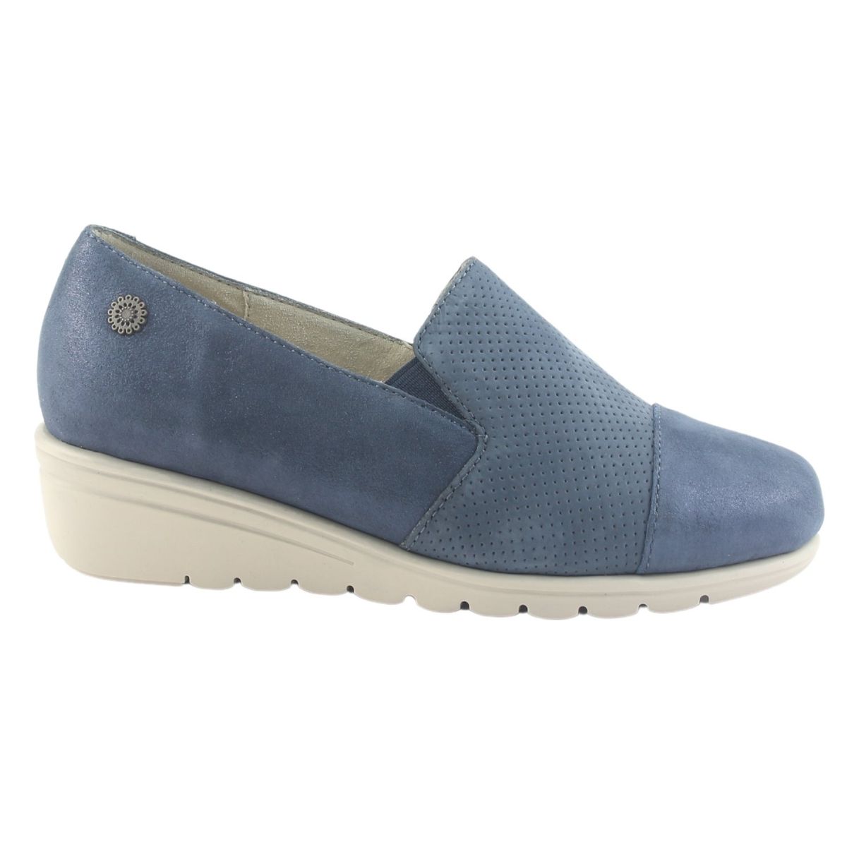 CHALADA - Zapato Mujer Azul Casual Chalada Casia-1