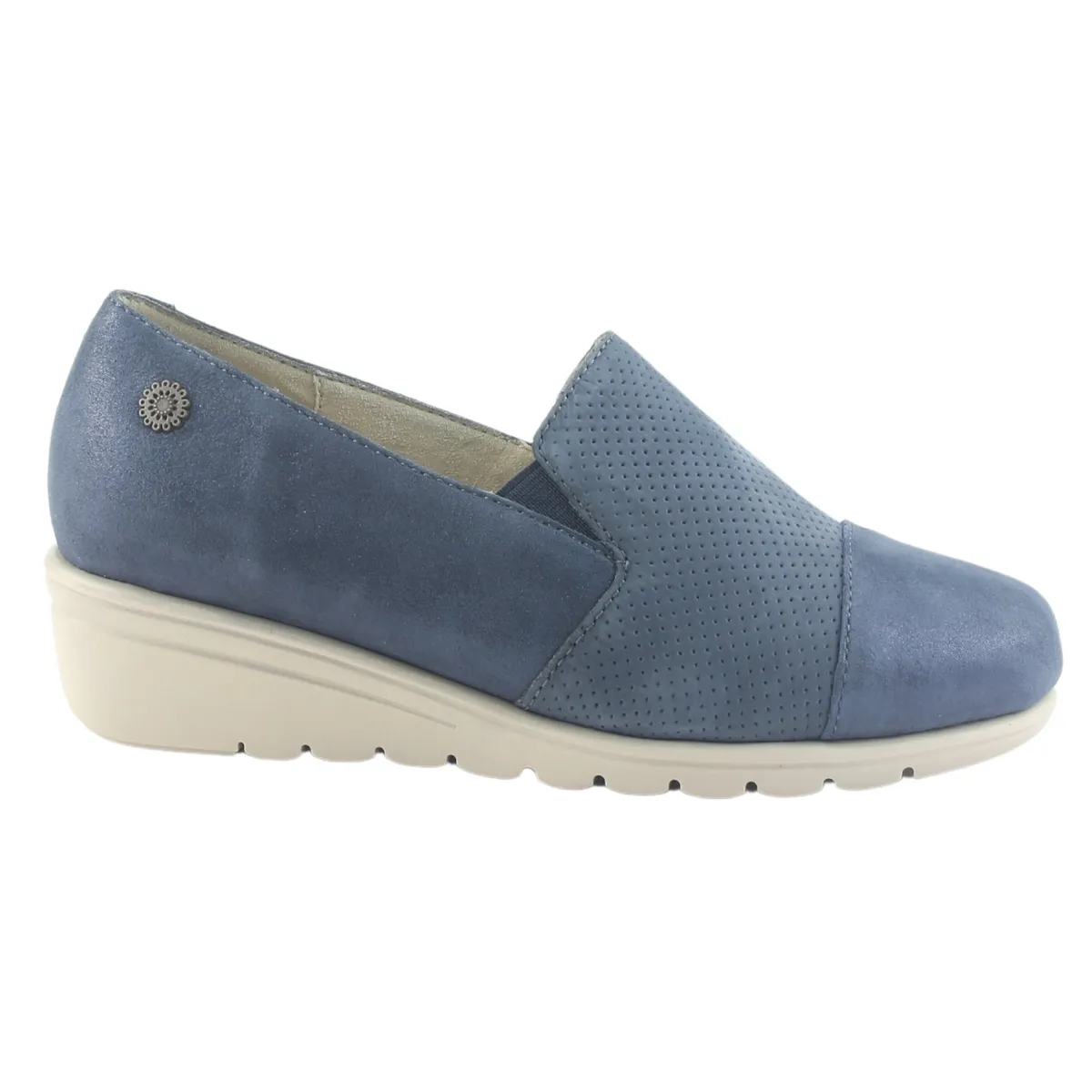 CHALADA - Zapato Mujer Azul Casual Chalada Casia-1