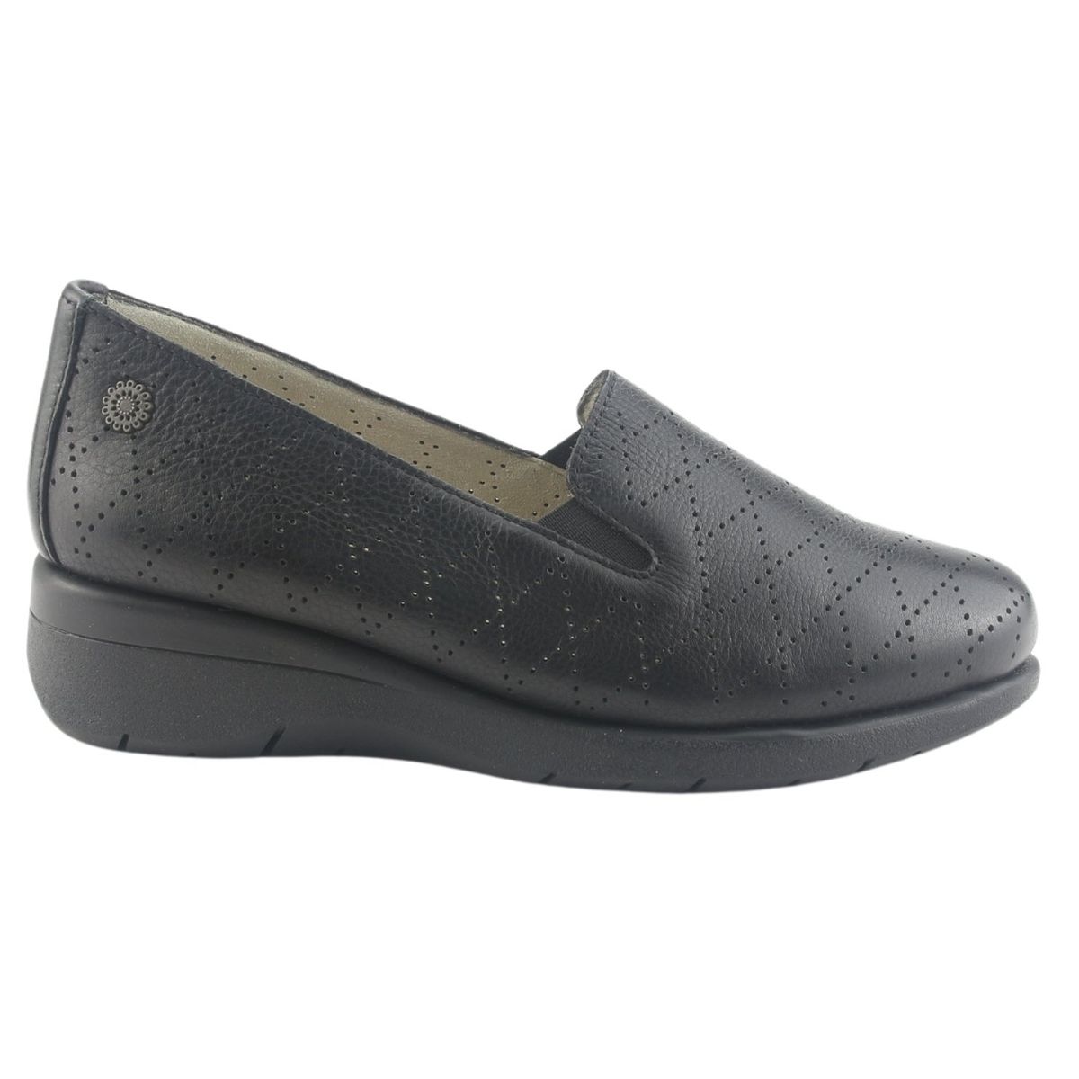 CHALADA - Mocasin Mujer Negro Casual Chalada Cala-2