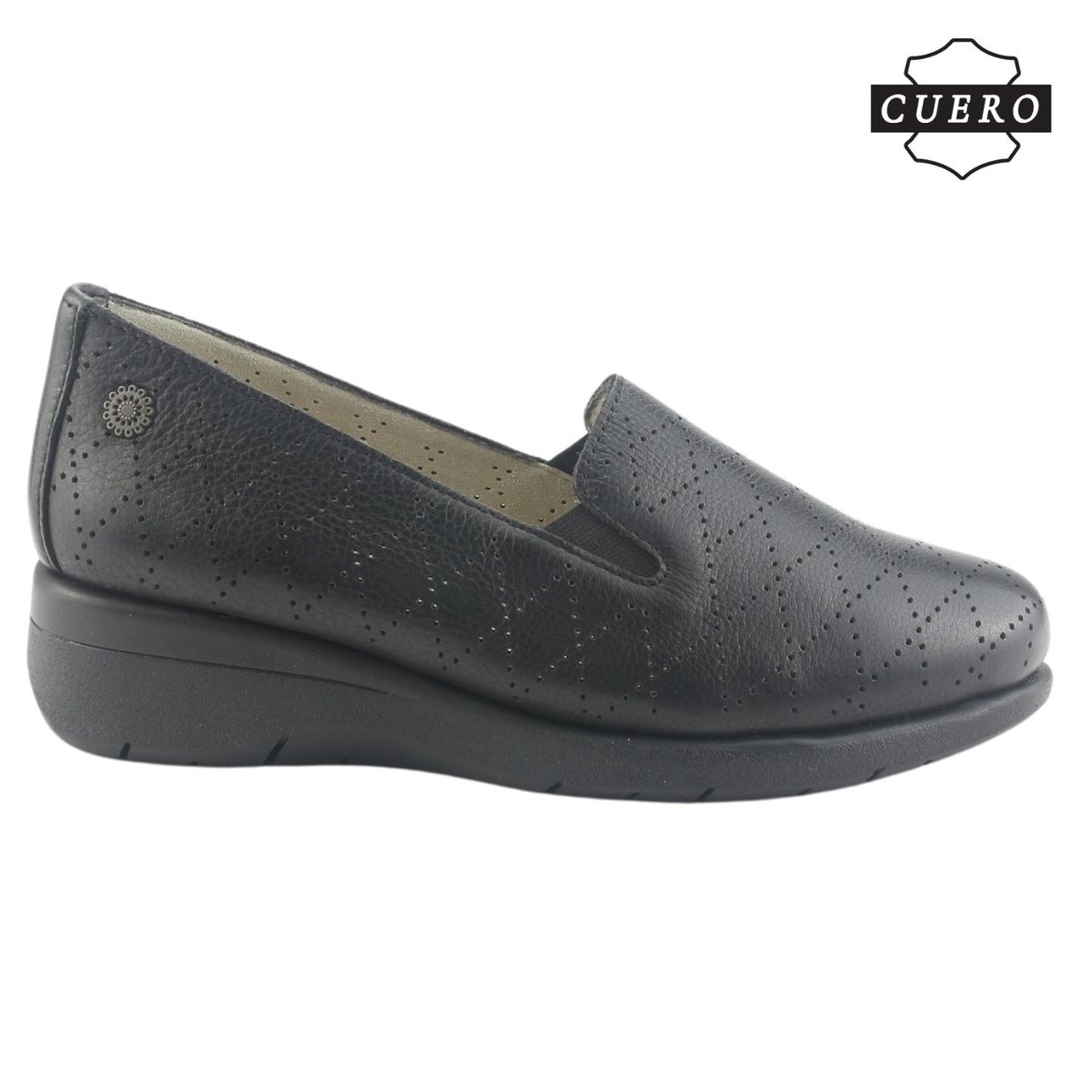 CHALADA - Mocasin Mujer Negro Casual Chalada Cala-2
