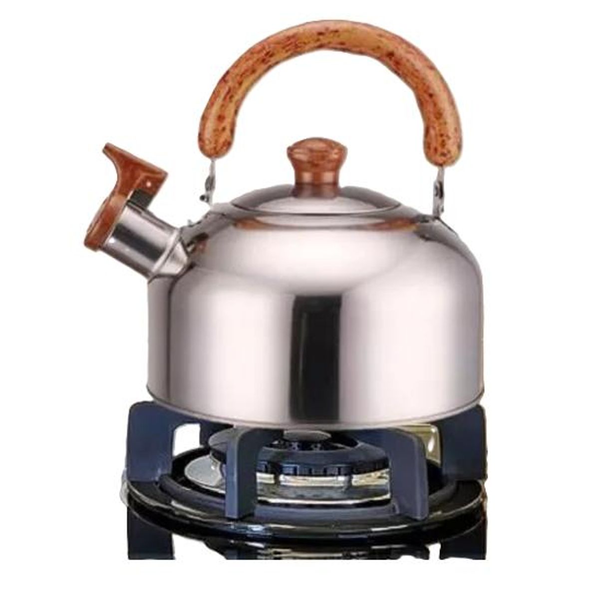 GENERICO - Set 12p Juego Ollas De Acero Inoxidable Sartén Antiadherente