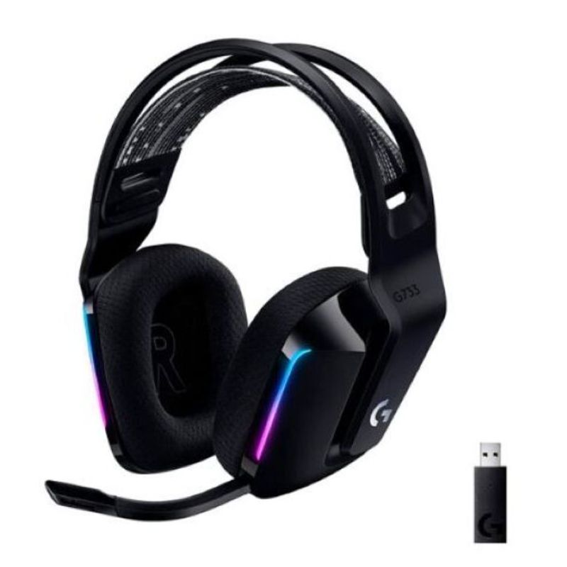 LOGITECH - Audifono Gamer - Logitech G733 LigthSpeed RGB 7.1 - Inalámbrico