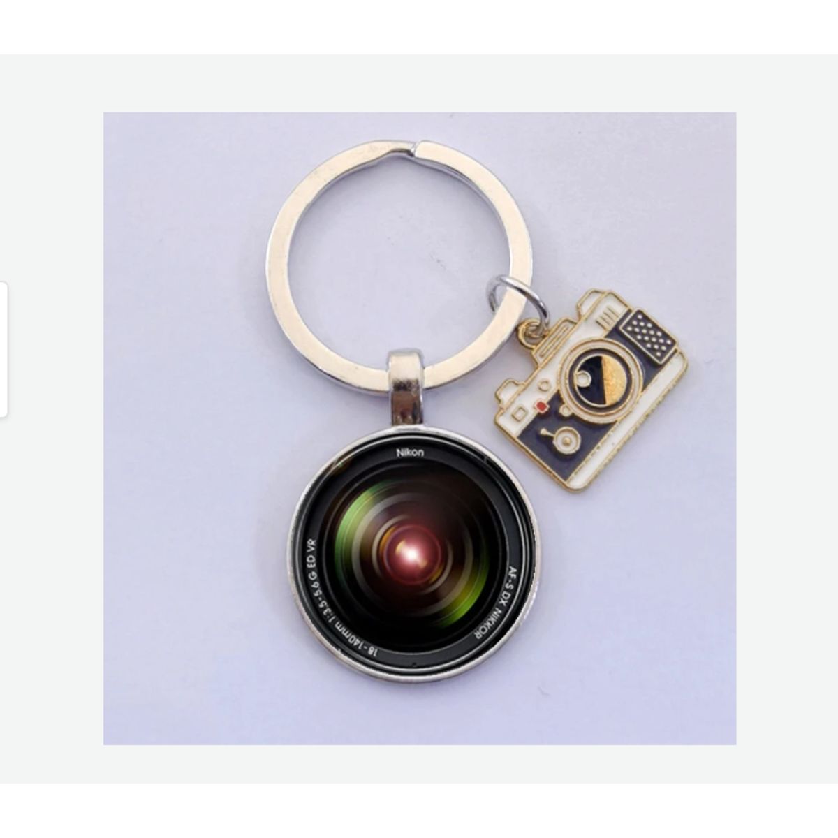 GENERICO - LLAVERO DISEÑO LENTE NIKKOR 18-140MM
