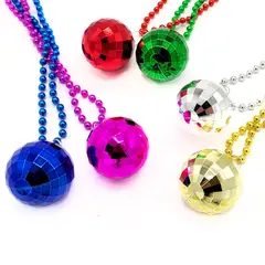 GENERICO - COLLAR BEADS DISCO 2PCS X1UNI