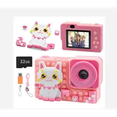 GENERICO - CÁMARA JUGUETE GATITO + TARJETA 32GB