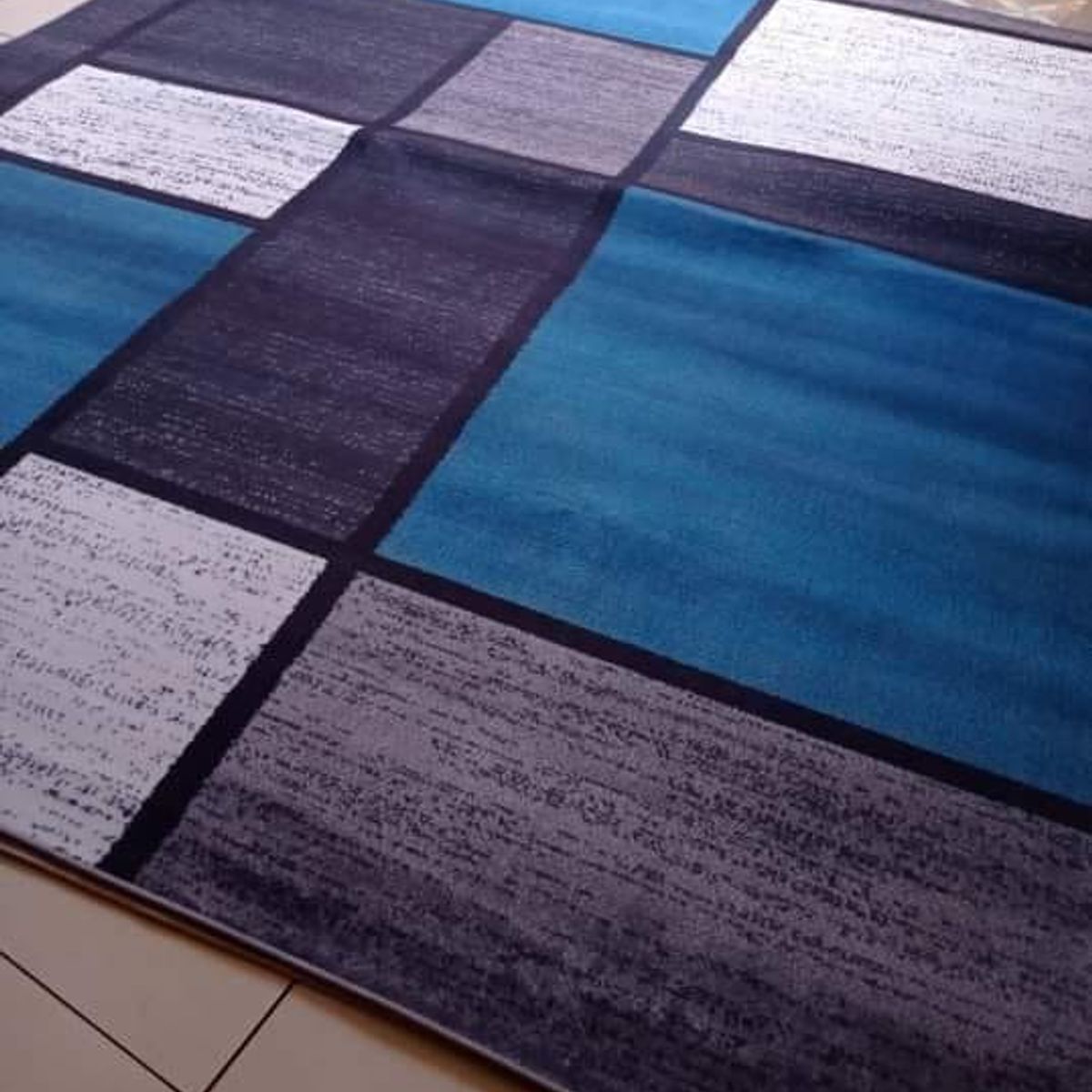 GENERICO - Alfombras Para Living con Diseños Tridimensionales Pro Antideslizante