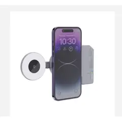 GENERICO - HAND GRIP PARA CELULAR CON LUZ LED Y BATERÍA