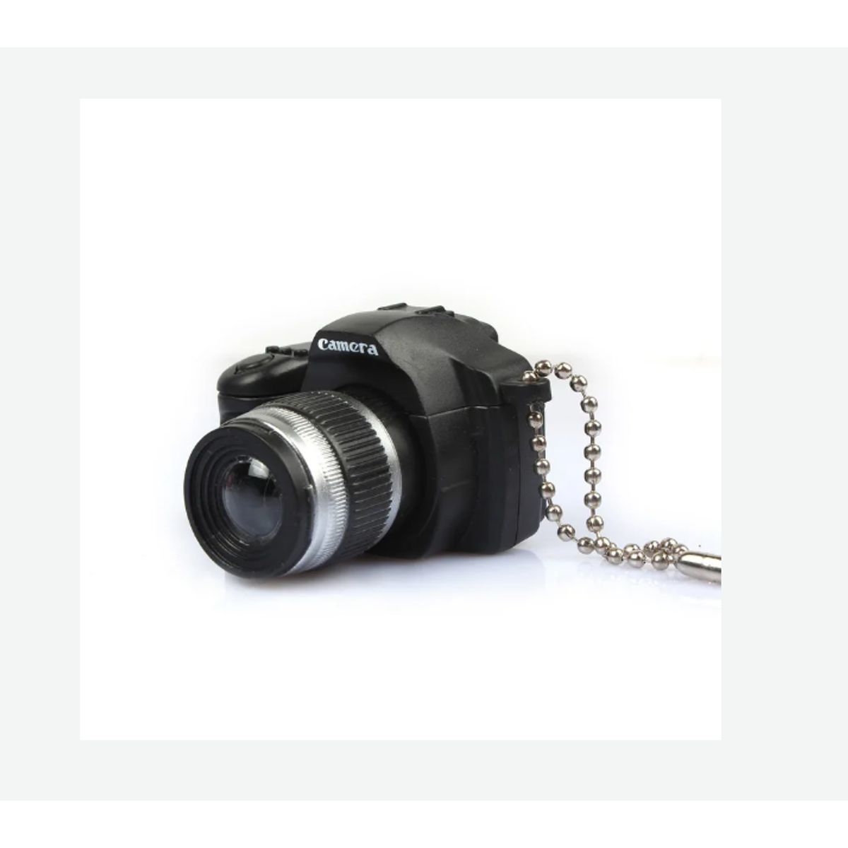 GENERICO - LLAVERO DISEÑO CÁMARA CON FLASH INCLUIDO