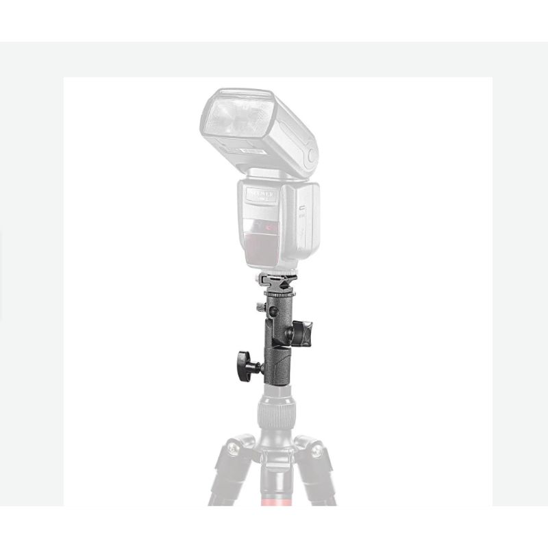 GENERICO - SWIVEL SOPORTE DE PARAGUAS Y FLASH AJUSTE DE ÁNGULO DE 180 GRADOS