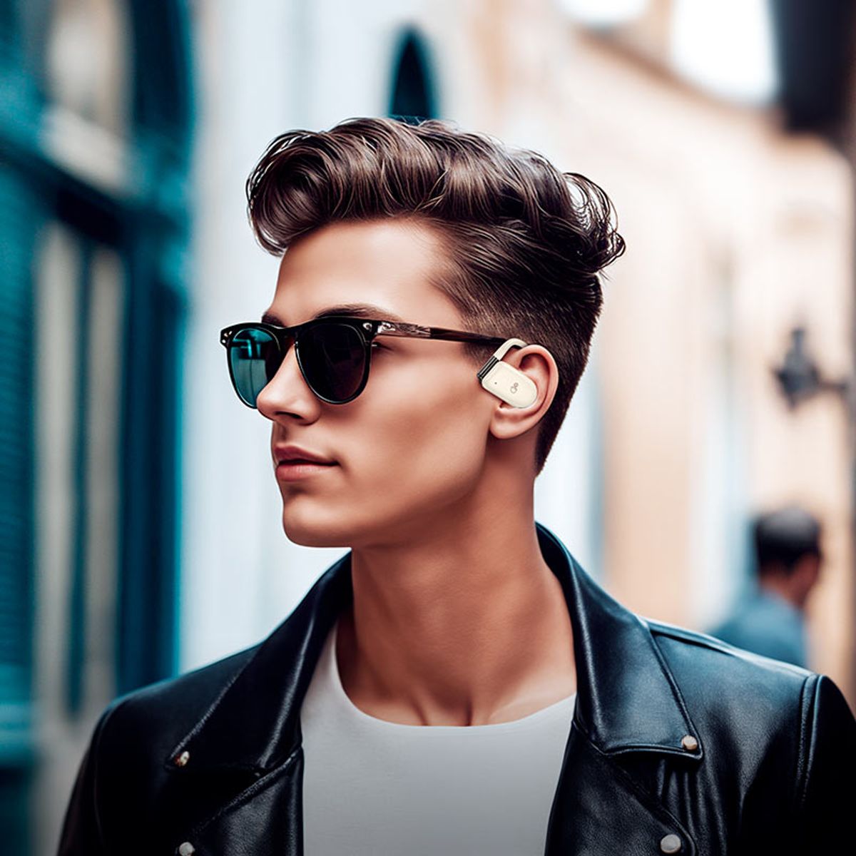 HOCO - Audífono Inalámbrico Hoco EA2 Graceful 6hrs beige