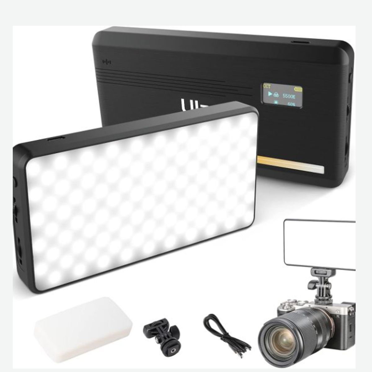 ULANZI - FOCO LED ULANZI VL200 LUZ DE VIDEO BICOLOR