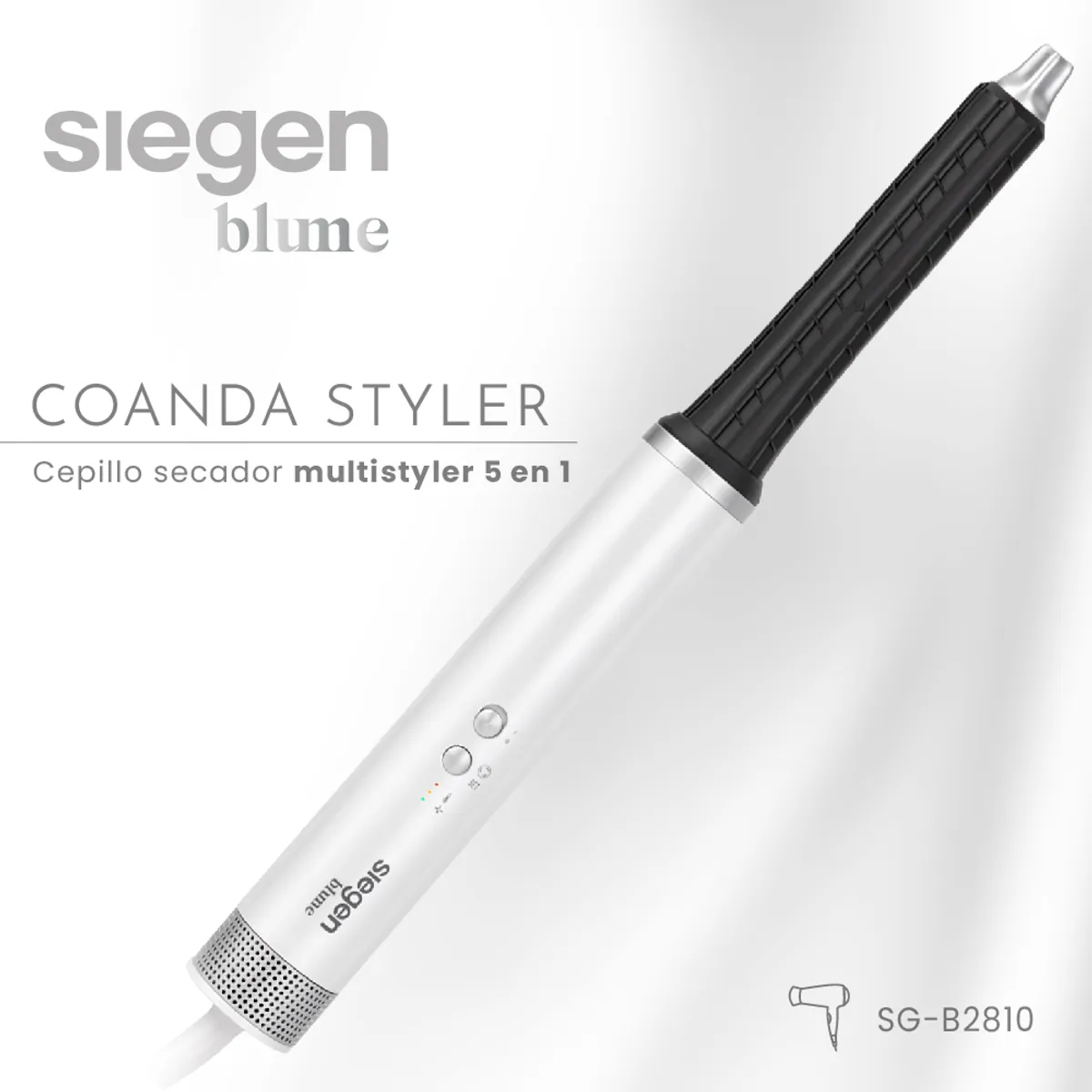 SIEGEN - Cepillo Coanda Styler 5 en 1  SG-B2810