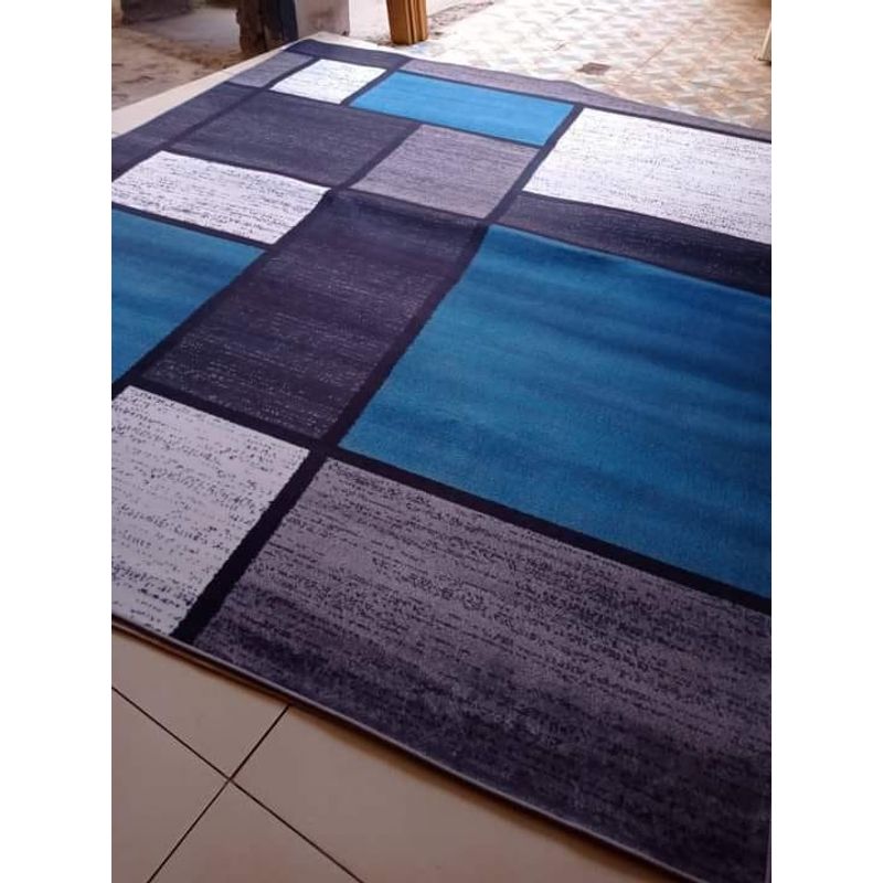 GENERICO - Alfombras Para Living con Diseños Tridimensionales Pro Antideslizante