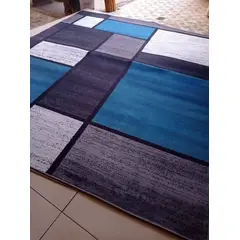 GENERICO - Alfombras Para Living con Diseños Tridimensionales Pro Antideslizante