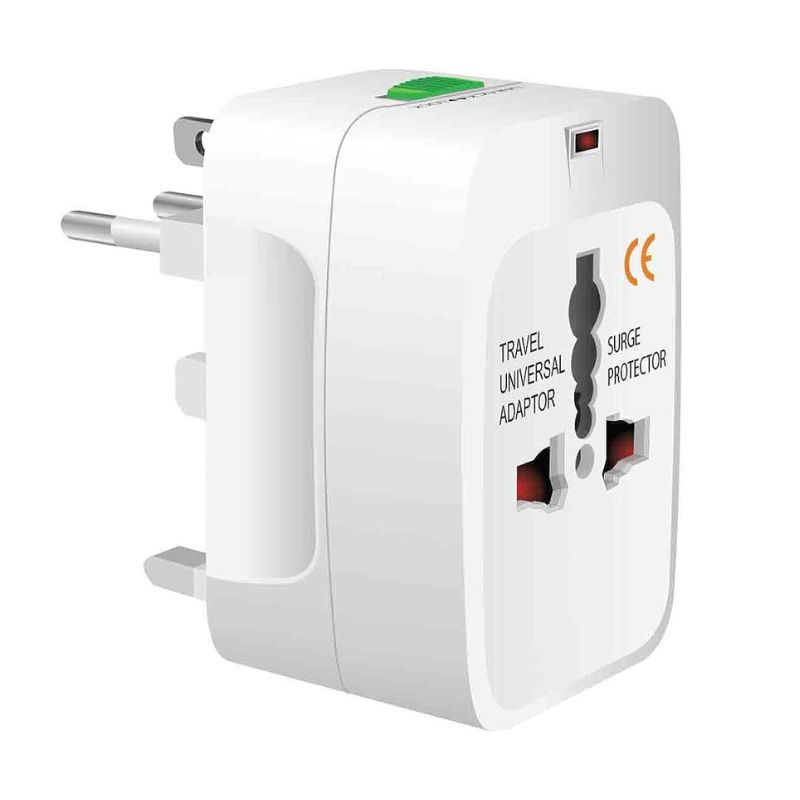ROHS - Enchufe universal de viaje adaptador internacional corriente