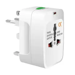 ROHS - Enchufe universal de viaje adaptador internacional corriente