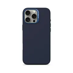 DECODED - Funda silicona antimicrobial Magsafe iPhone 16 Pro Max Azul