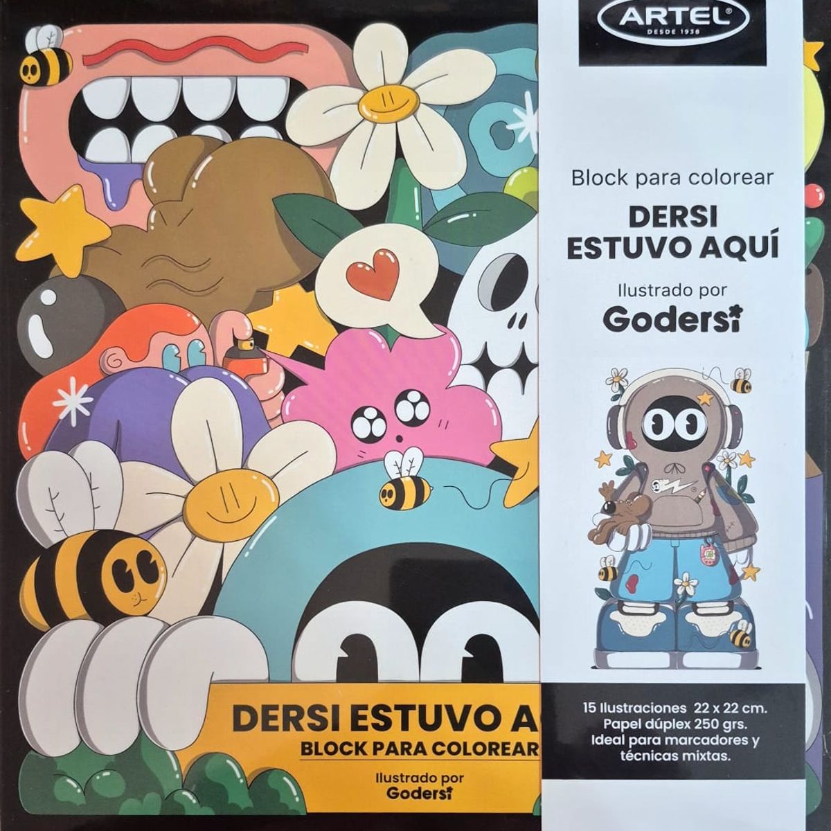 ARTEL - Block para colorear Dersi estuvo aquí