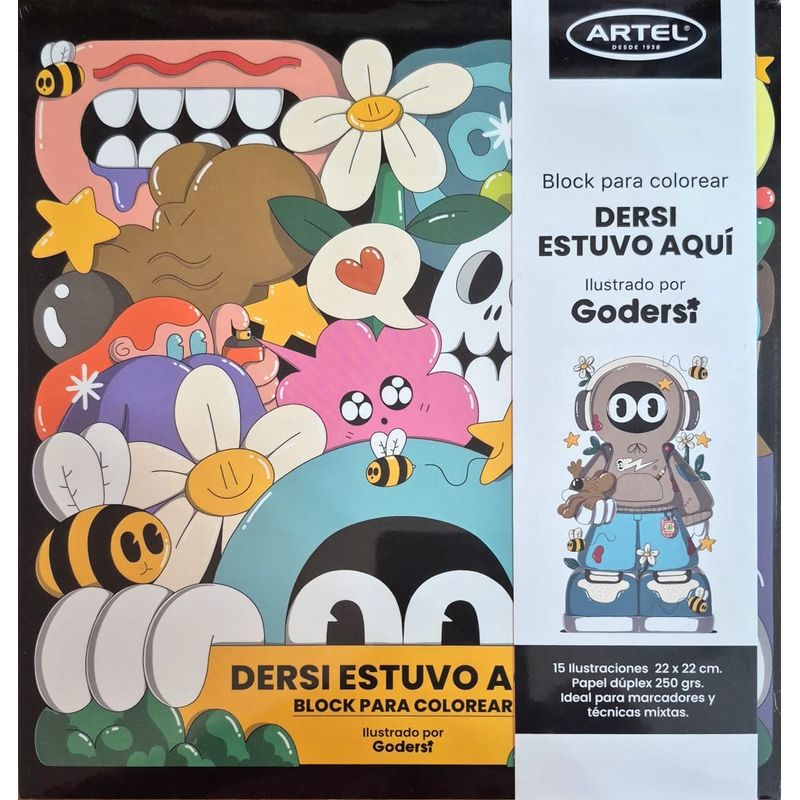 ARTEL - Block para colorear Dersi estuvo aquí