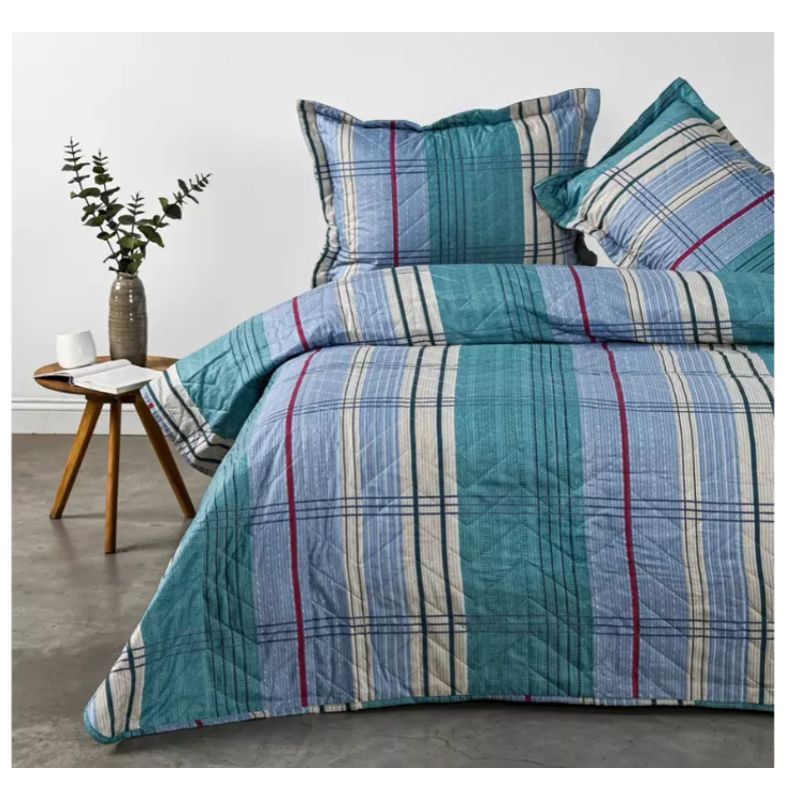 CANNON - Quilt Cubrecamas 1 Plaza 1/5 Temporada Primavera Af - Cannon JADE